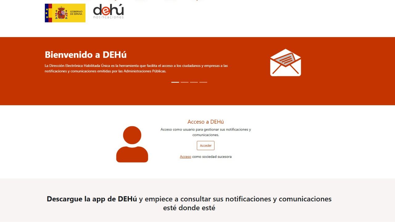 Notificaciones DEHú