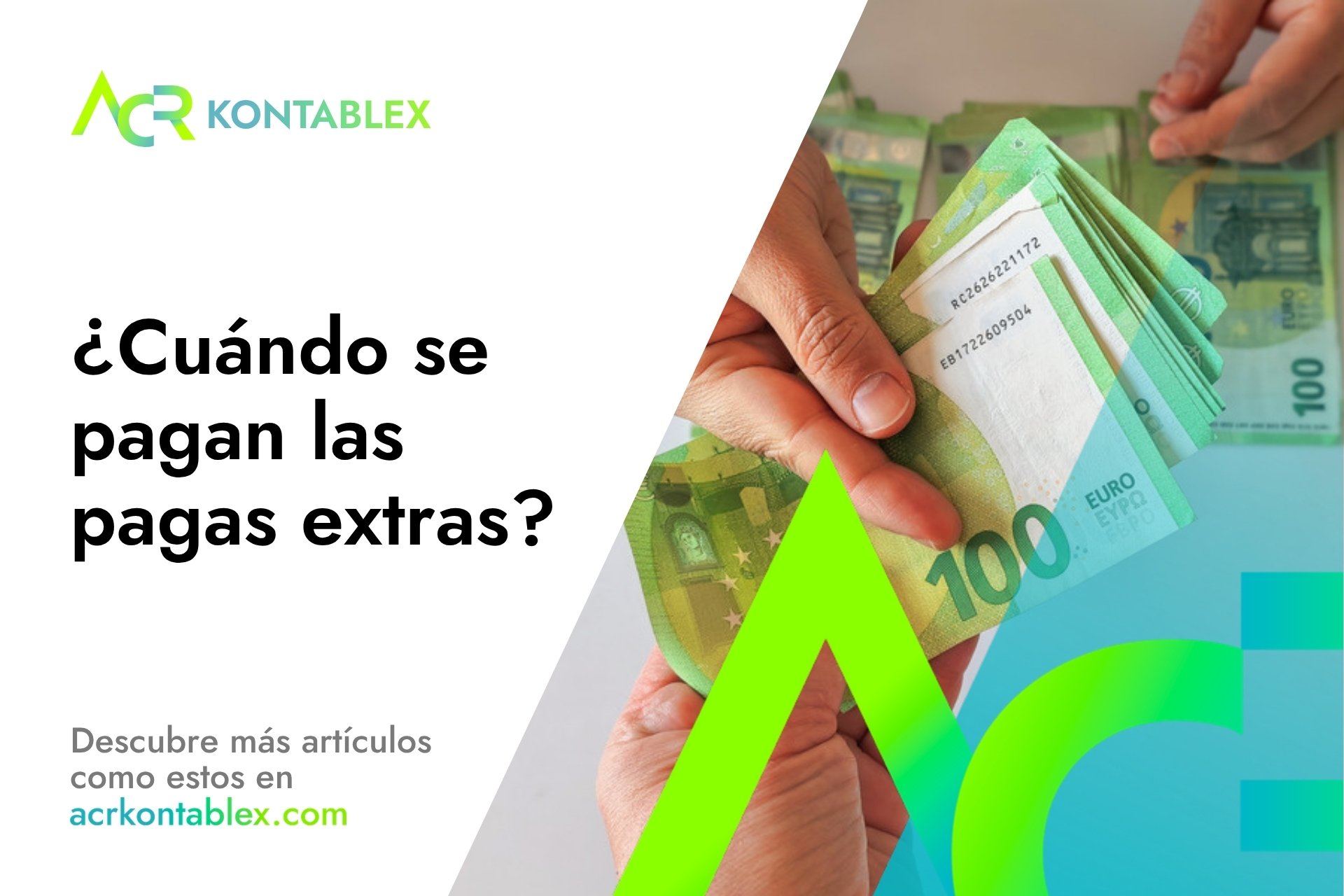 Portada del artículo sobre cuándo se pagan las pagas extras